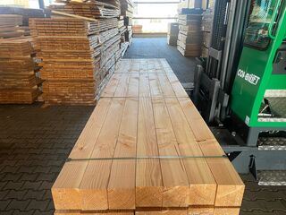 Ca. 28x Douglas balken geschaafd, 140x140mm, lengte 300cm
